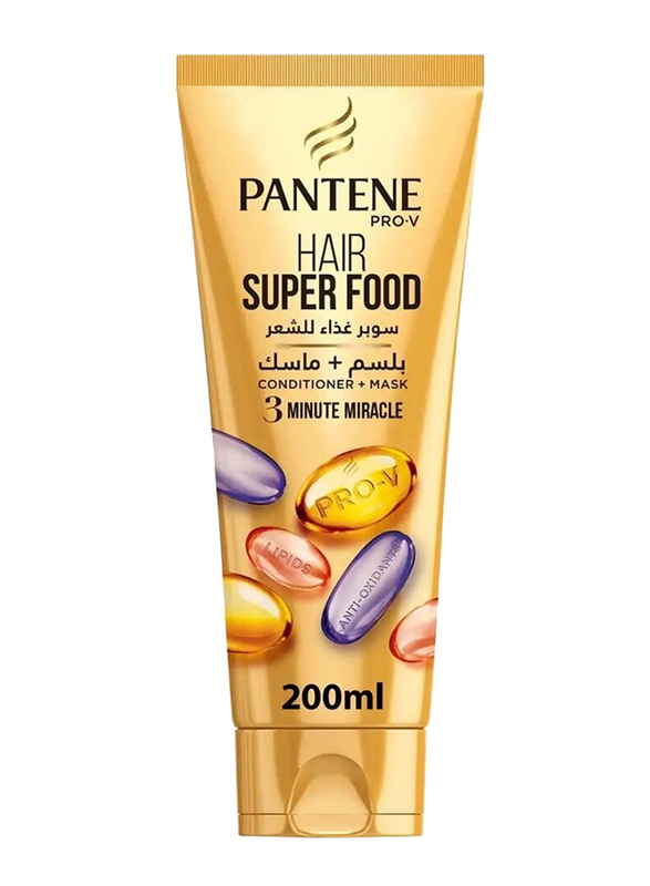 Pantene Pro-V Hair Super Food 3 Minute Miracle Conditioner - 200 ml