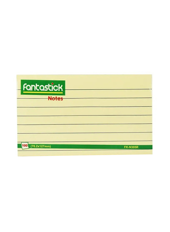 Fantastic Ruled 100 Notes - 76.2 x 127 mm