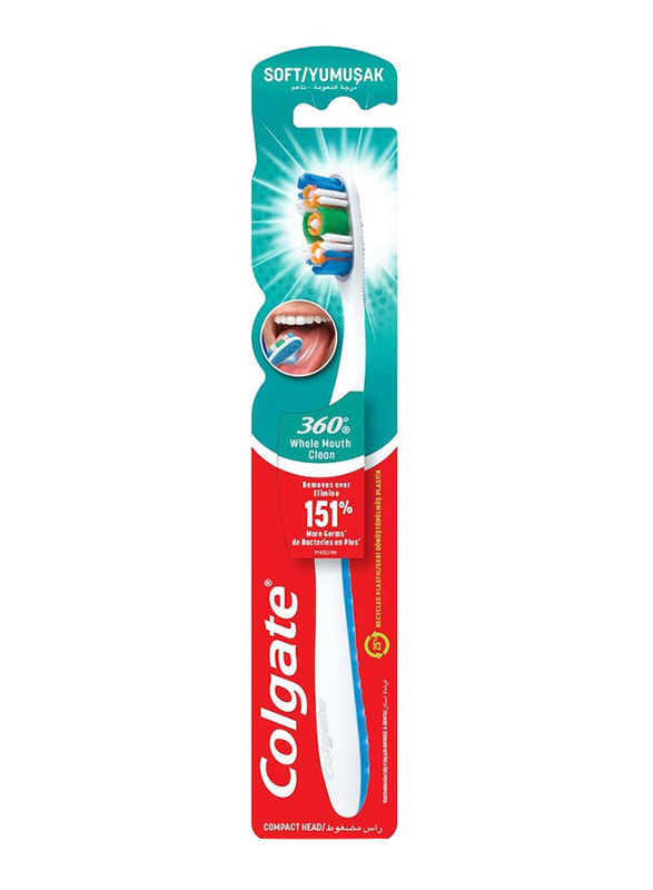 Colgate 360 Soft Toothbrush - 1 Pack