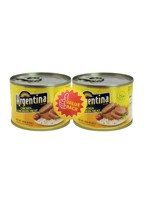 

Argentina Ar Chicken Luncheon Meat, 2 x 200g