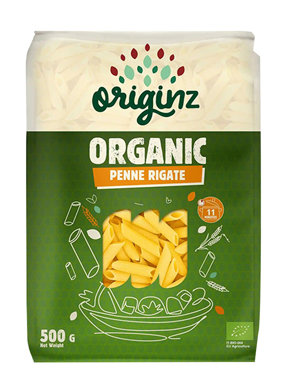 Originz Organic Penne Rigate Pasta, 500g