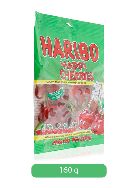 هاريبو هابي تشيريز حلوى جيلي ، 160 جم