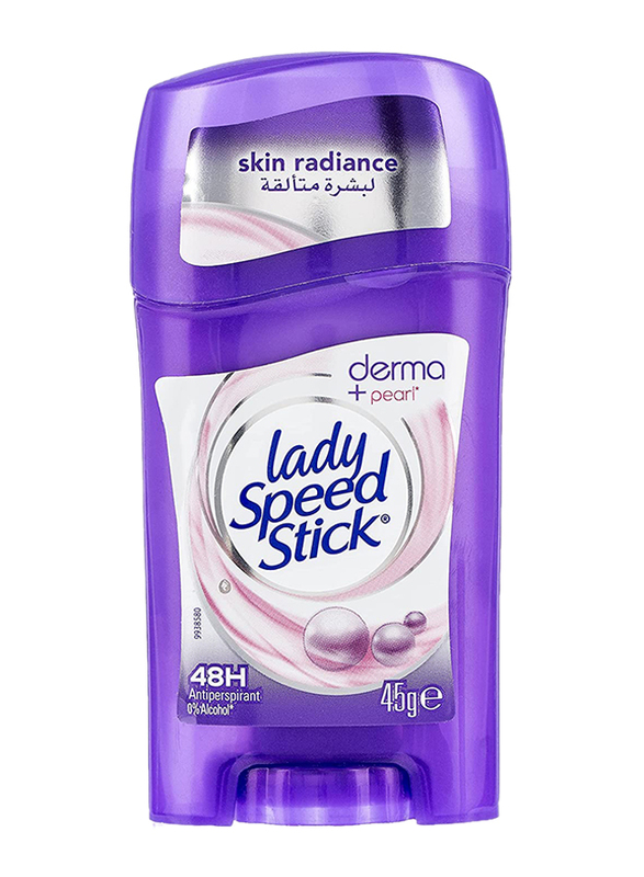 Lady Speed Stick Derma Pearl Skin Radiance Antiperspirant, 45gm