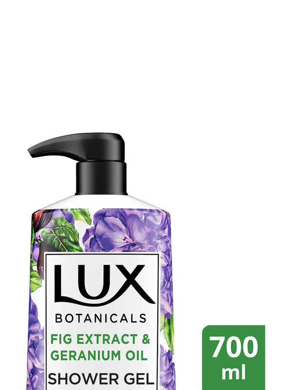 Lux Botanicals Skin Renewal Fig Extract & Geranium Oil Shower Gel - 700ml