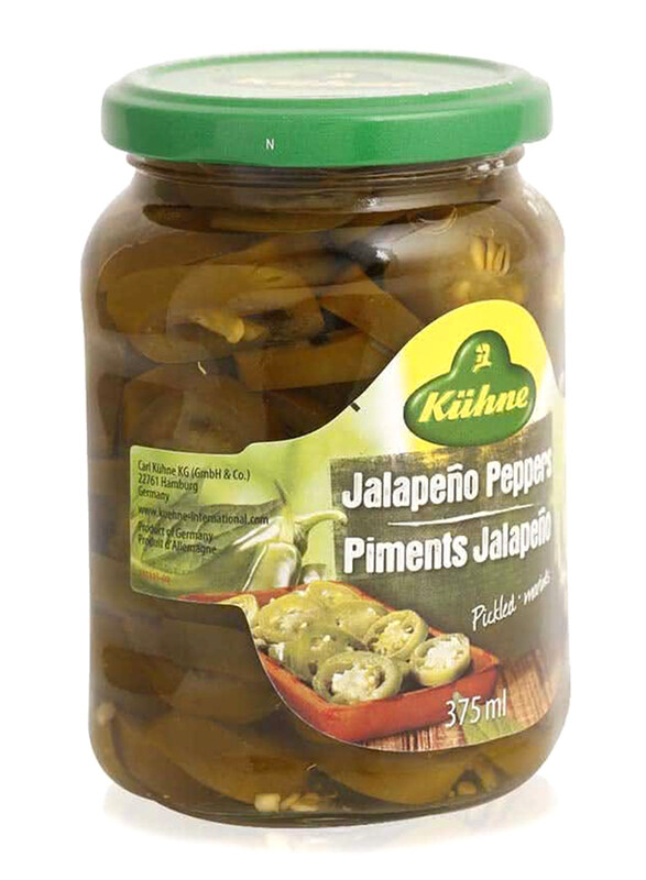 

Kuhne Jalapeno Pickled Peppers, 375ml