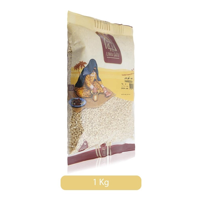 Liwa Gate Hareesh Whole Wheat Grain, 1 Kg