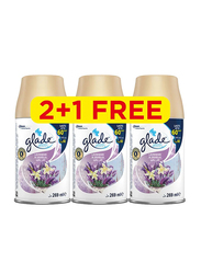 Glade Lavender And Vanilla Automatic Air Freshener Refill, 3 x 269ml