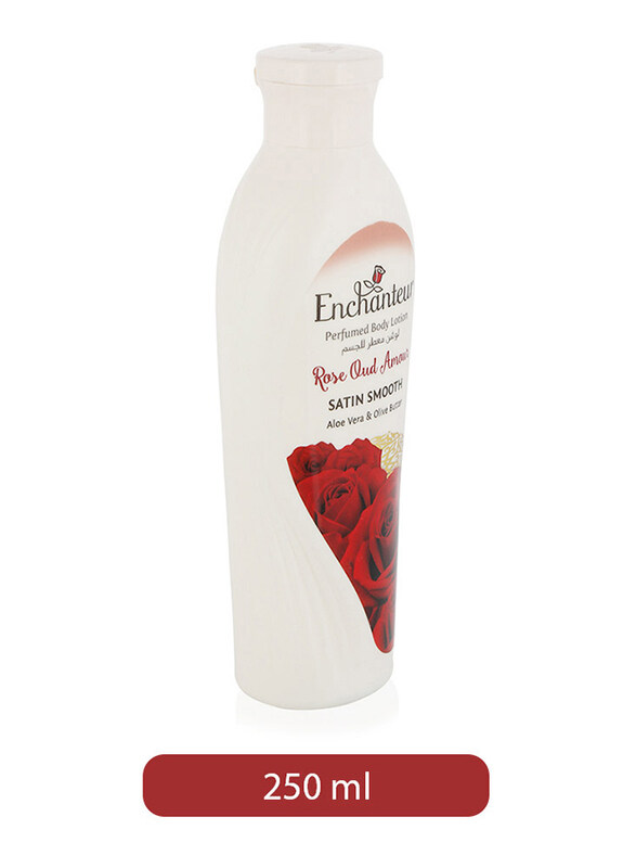 

Enchanteur Rose Qud Amour Satin Smooth Perfumed Body Lotion, 250 ml