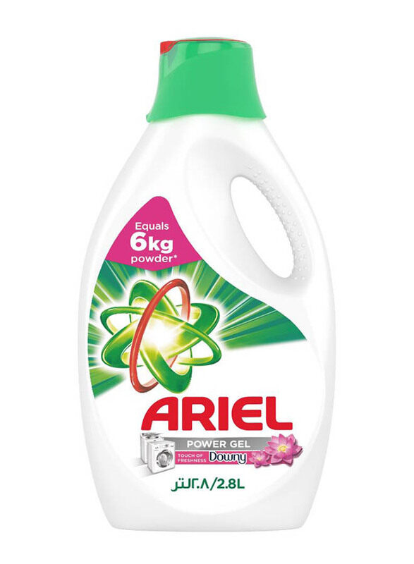 

Ariel Heavy Duty Power Gel Touch with Downy, 2.8 Liters