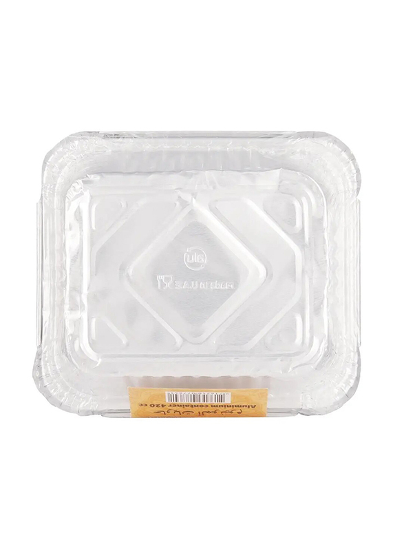CO-OP 420cc Aluminum Container with Lid - 10 Pieces