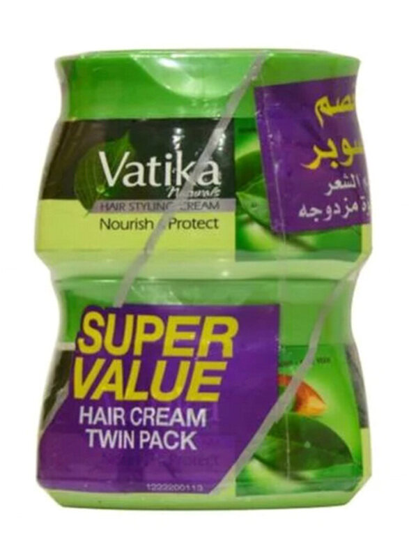 

Vatika Aloevera Hair Cream for All Hair Types, 2 Pieces