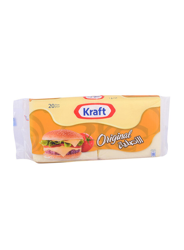 

Kraft Original Singles Cheese Slices, 20 x 20g