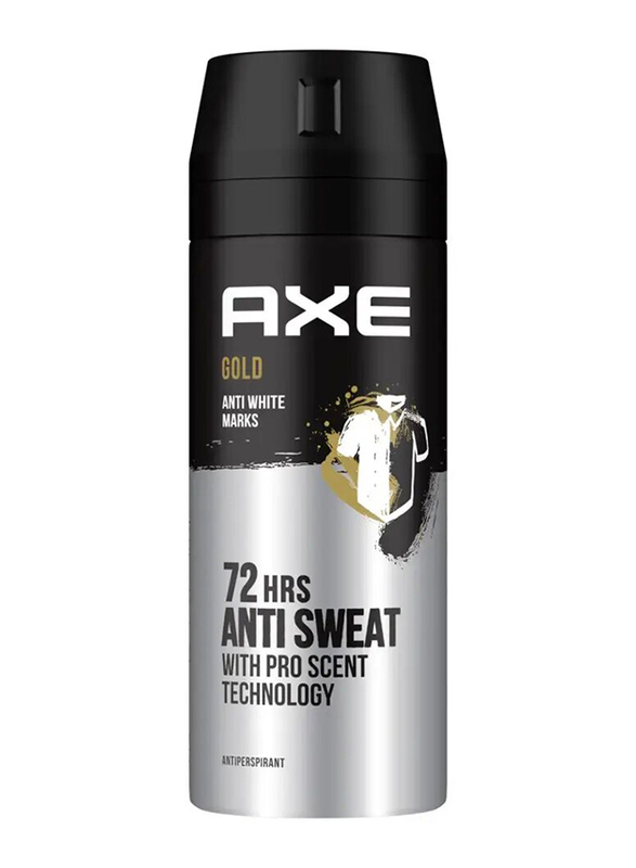 Axe Gold Anti-Marks Anti-Traces 48H Dry Anti-Perspirant, 150ml