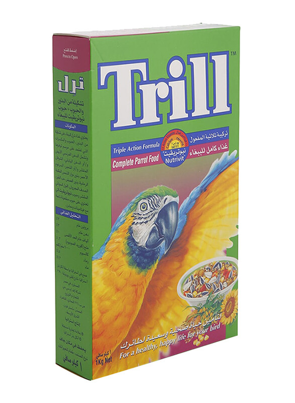 

Trill Seed Dry Parrot Food, 1 Kg