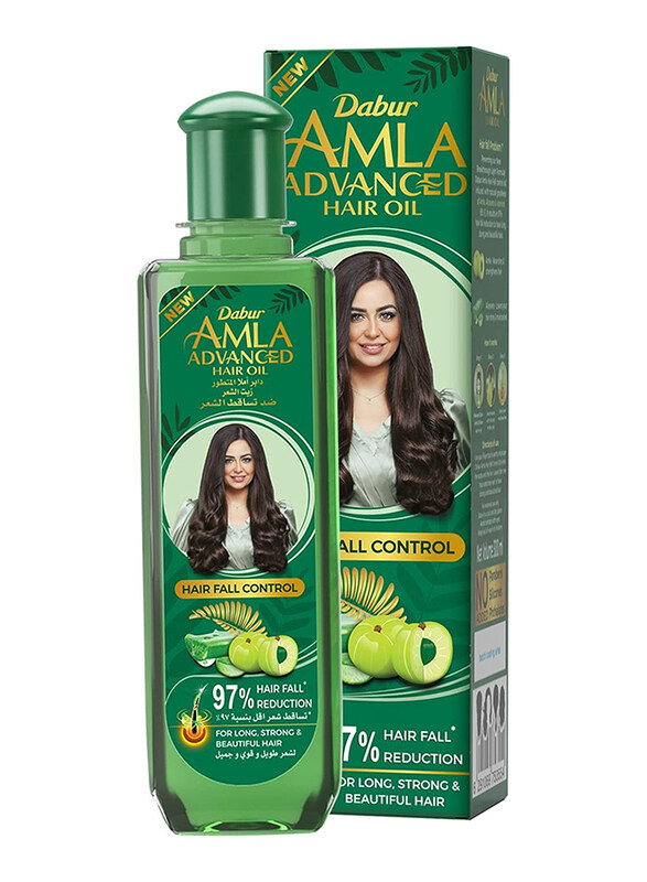 Dabur Amla Advanced Hair Fall Control Hair Oil, 300ml