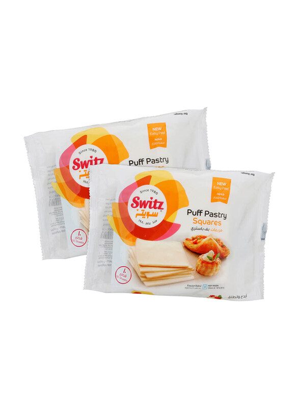 

Switz Square Puff Pastry, 2 x 400g