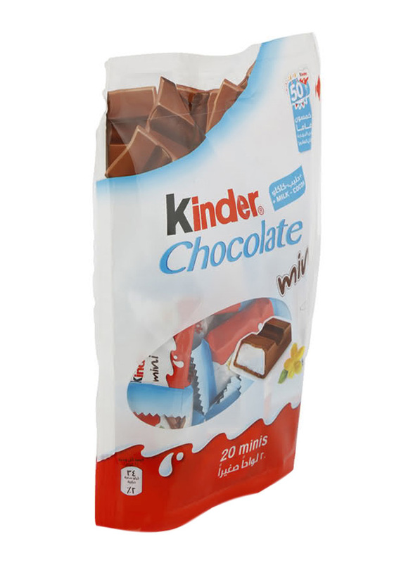 Kinder Mini Chocolate, 20 Pieces, 120g