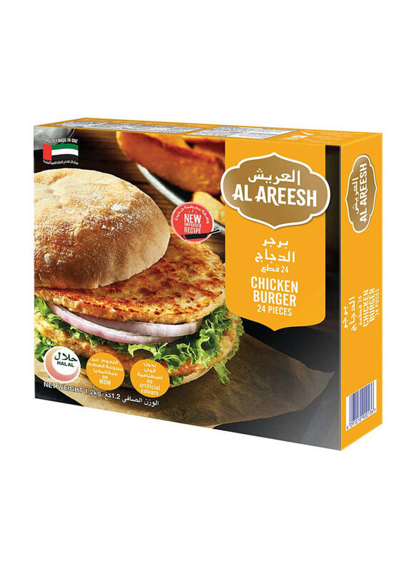 

Al Areesh Chicken Burger, 1200g