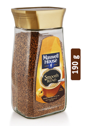 Maxwell House Smooth Blend Instant Coffee, 190 g