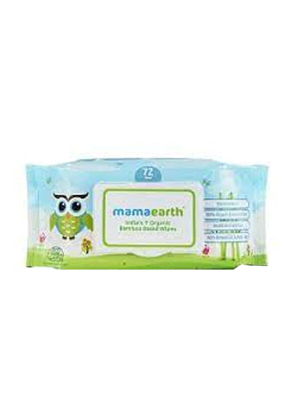 

Organyc Organic 72 Wipes Bamboo Based for Baby Wipes