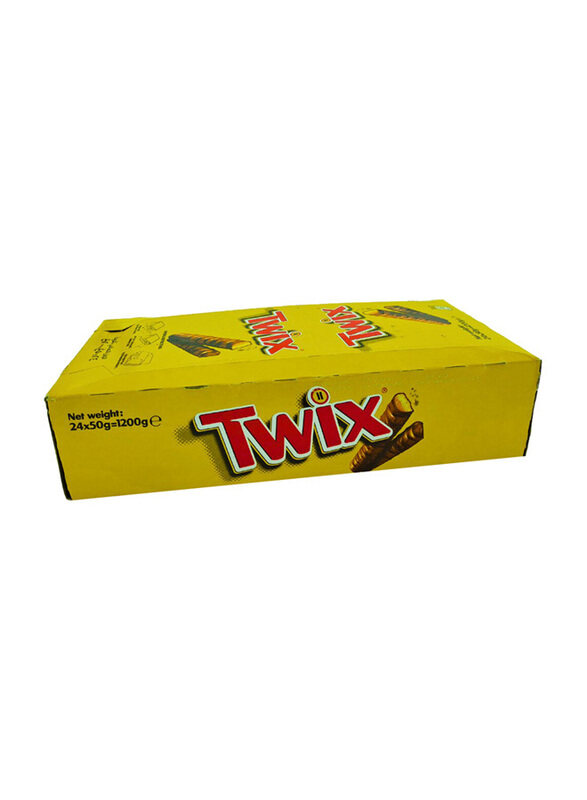 

Twix Chocolate Bar, 24 x 50g