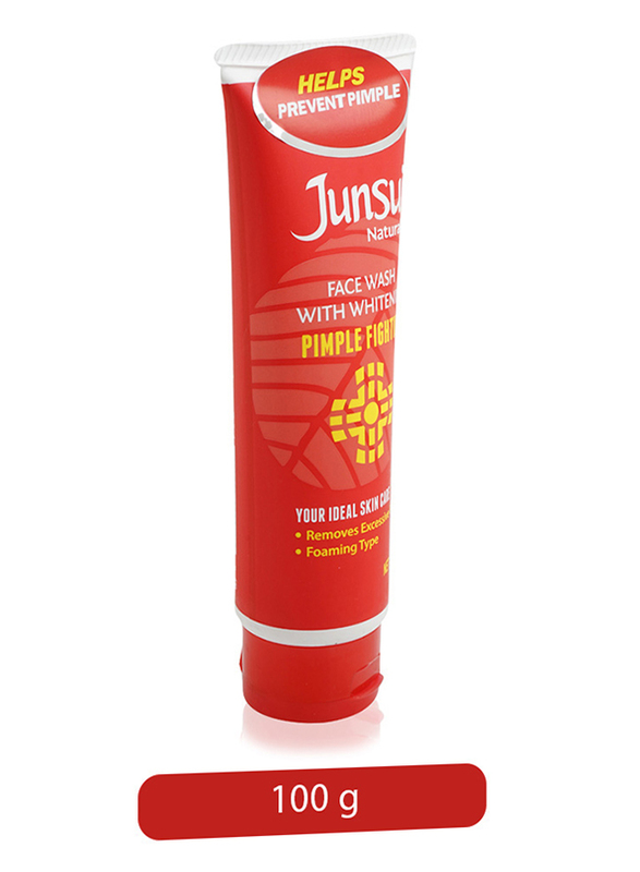 Junsui Natural Whitening Pimple Fighting Face Wash, 100gm