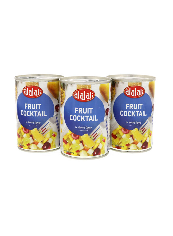 

Al Alali Fruit Cocktail In Heavy Syrup, 3 x 420g