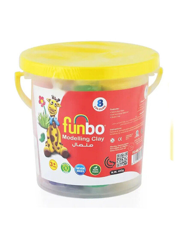 

Funbo Funndo Colour Modelling Clay, 400gm