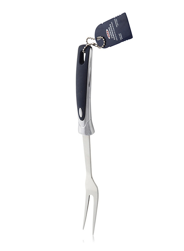

Aura Stainless Steel Cooking Fork, Silver