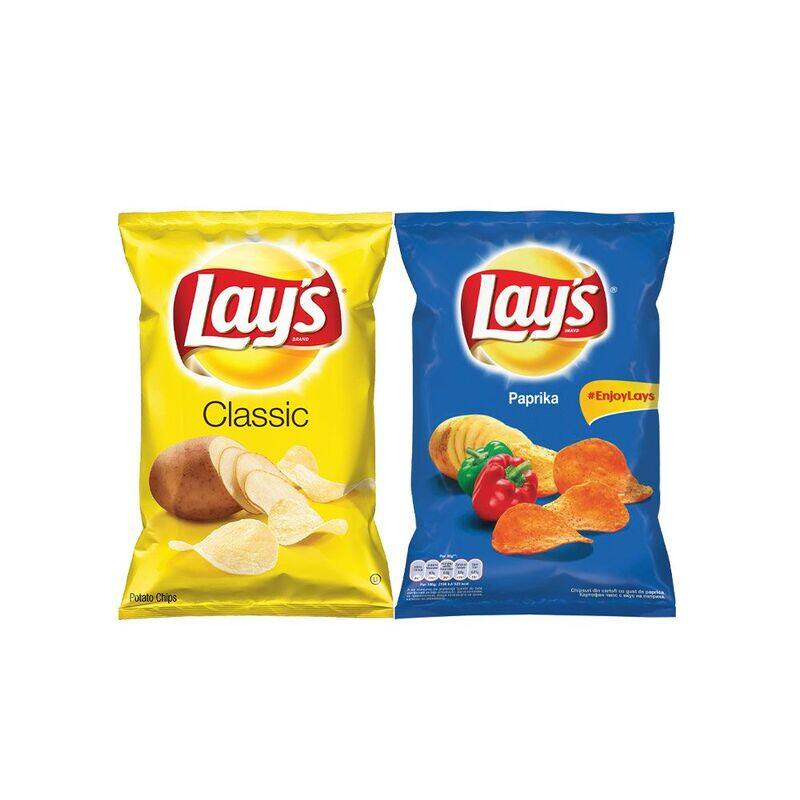 

Lay's Potato Chips, 2 x 155g