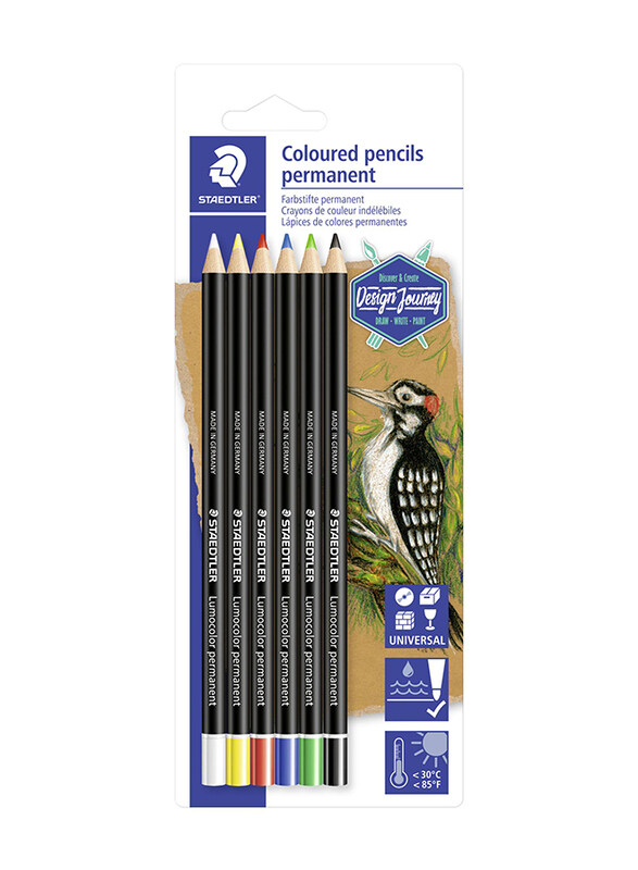 

Staedtler StaEDT Perfumeler Colour Pencil, 6 Pieces, Black