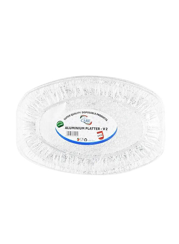 Euro Care Disposable Aluminium Platter, 5 Pieces