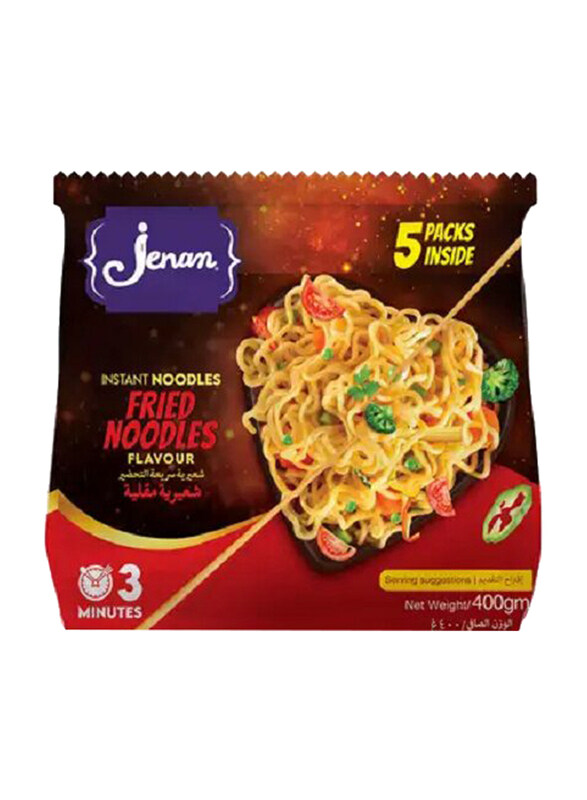 

Jenan Noodles Fried, 5 x 80g