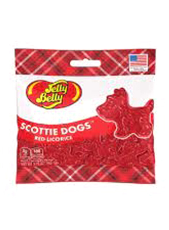 

Jelly Belly Scottie Dogs Red Licorice Candy, 77gm