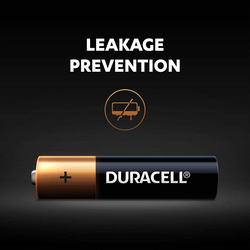 Duracell AAA Alkaline Batteries, 2 Pieces, Black/Copper