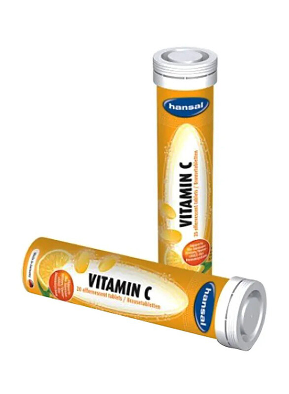 

Hansaplast Hansal Vitamin C Effervescent Tablets - 20 Pieces, 82 g