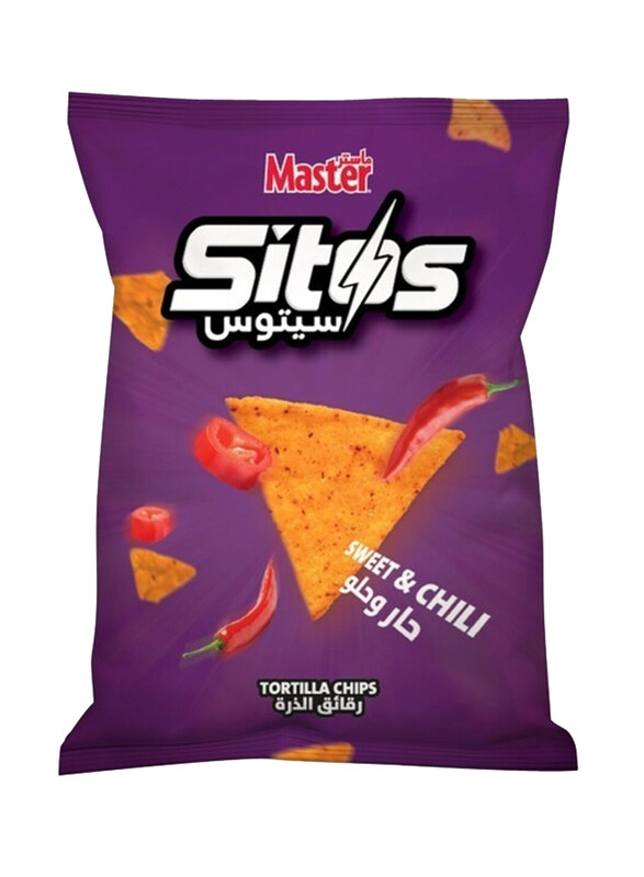 

Master Sitos Sweet Chilli Chips, 150gm