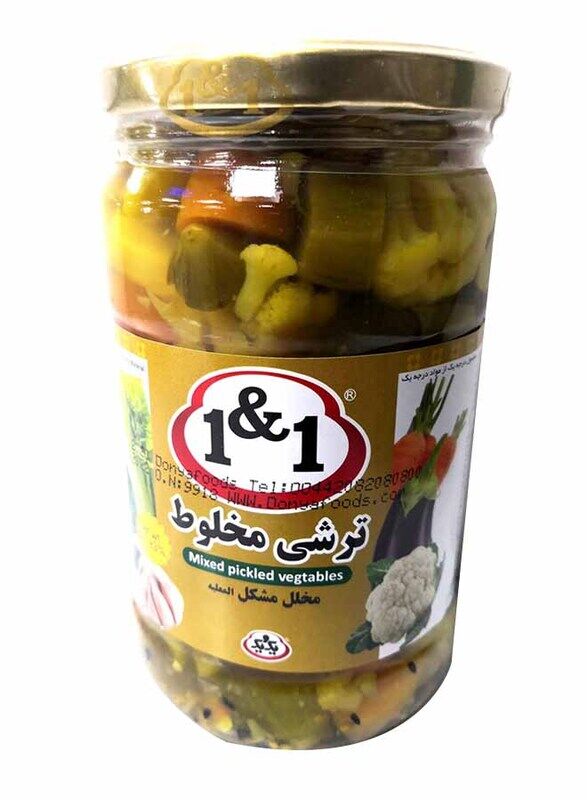 

1&1 Mixed Pickles, 640g