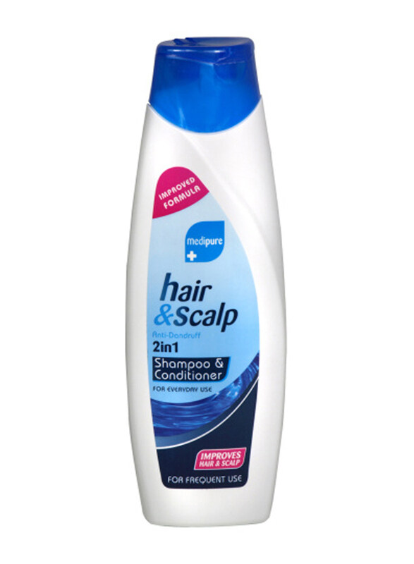 

Medipure Hair & Scalp 2-in-1 Anti-Dandruff Shampoo for All Hair Types, 400ml