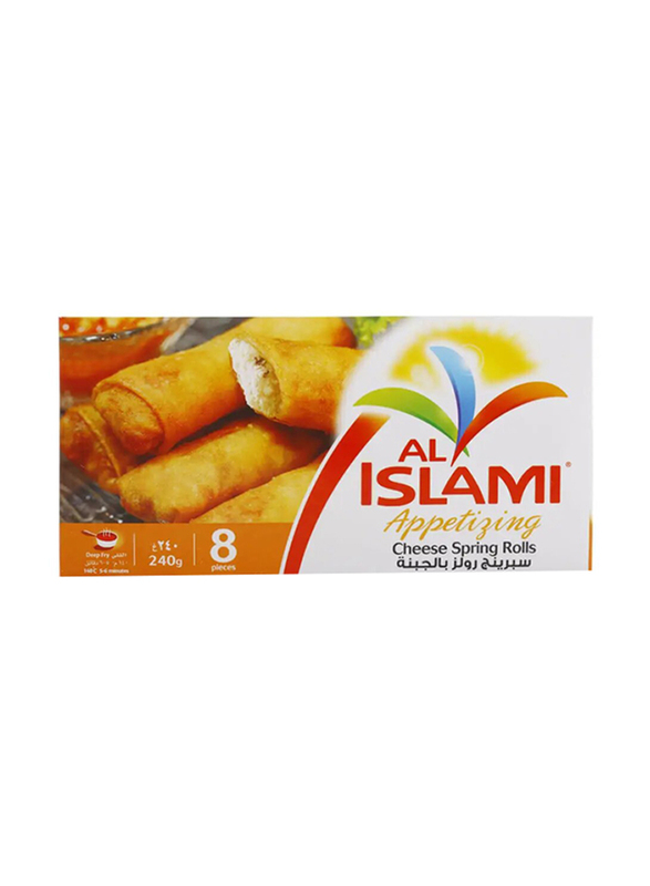 Al Islami Cheese Spring Rolls, 8 Pieces, 240g