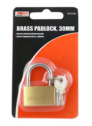 Mega Brass Padlock, 30mm, Silver