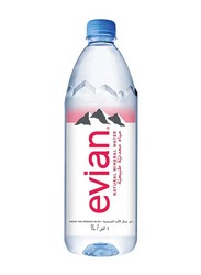 Evian Natural Mineral Water - 1 Ltr