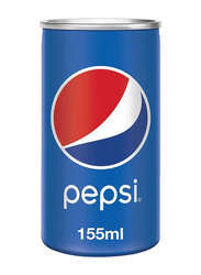 Pepsi Carbonated Soft Drink Mini Can, 155ml