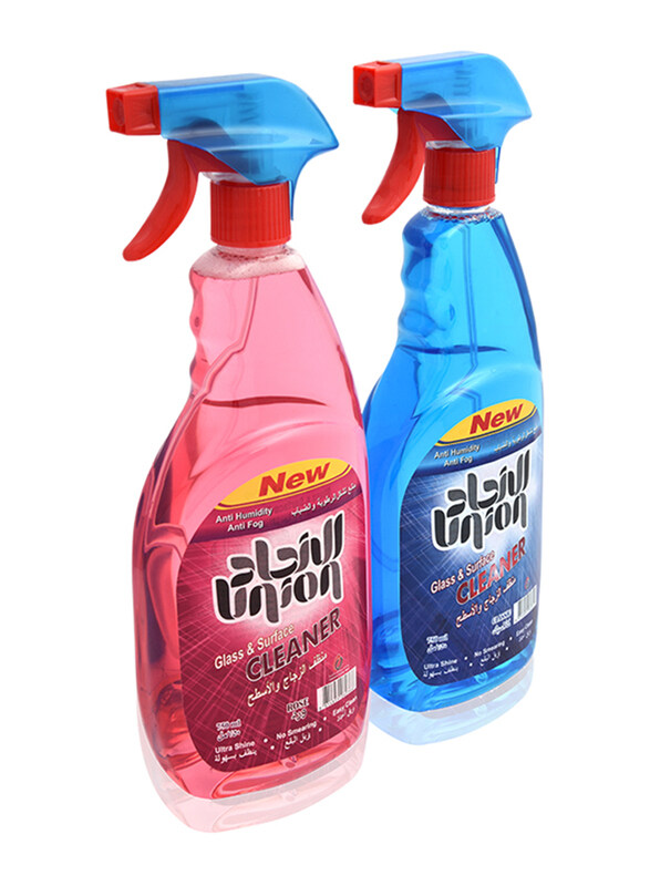 

Union Set of 2 Glass & Surface Cleaner - 2 x 750ml