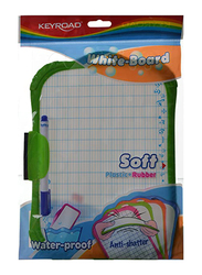 Bookshop Key Road Square Board, White