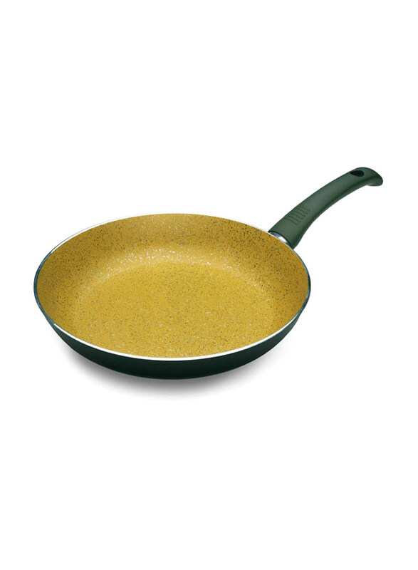 

Illa Bio Cook Frying Pan, 24cm, Black/Gold
