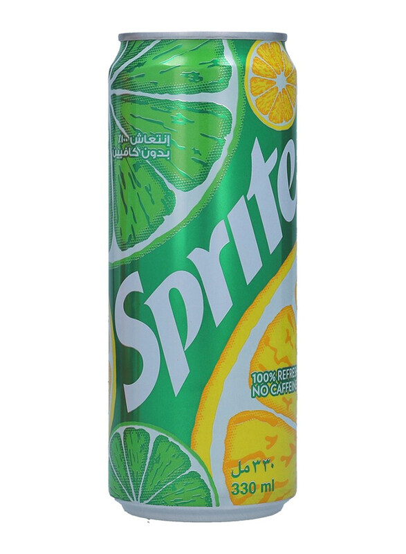 

Sprite Carbonated Soft Drink Can, 330ml