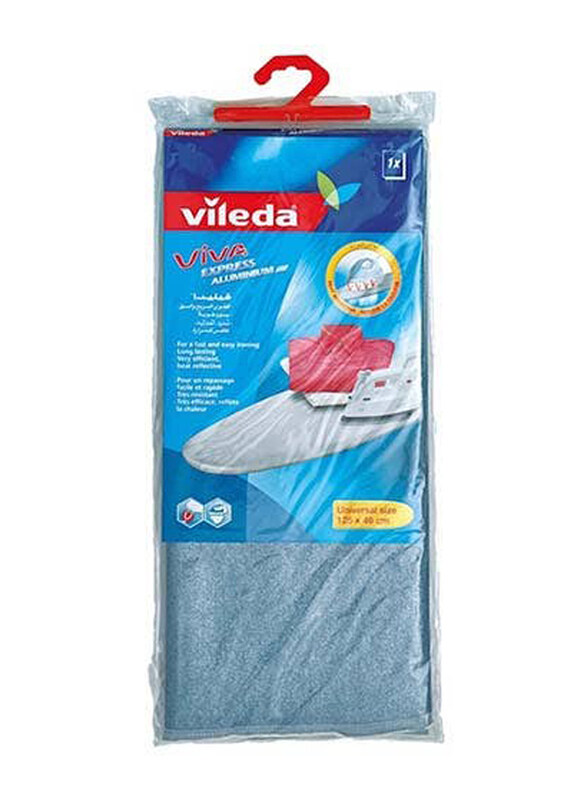 

Vileda Aluminium Ironing Board Cover, 140 x 50cm, Grey