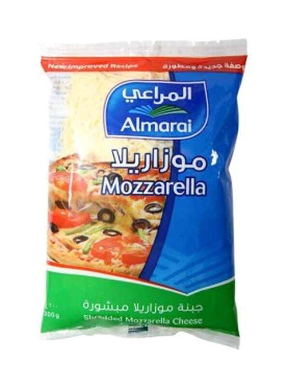 

Al Marai Almarai Full Fat 20% Extra Shredded Mozzarella Cheese, 200g