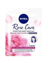 Nivea Rose Care Hydrating Sheet Mask, 1 Mask